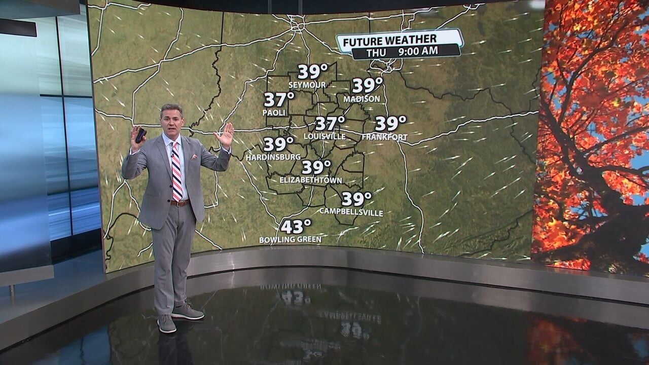 Jude Redfield's Wednesday morning forecast